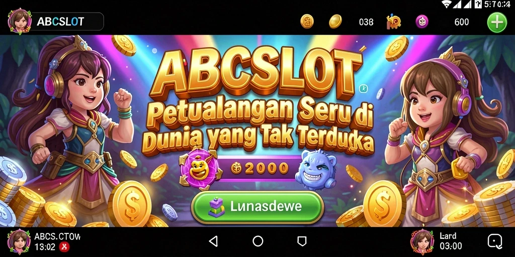 Tampilan gameplay seru di ABCSLOT yang memukau.