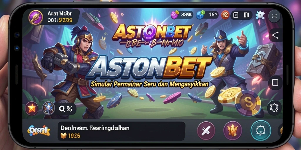 Tampilan gameplay ASTONBET yang mengasyikkan dan realistis.