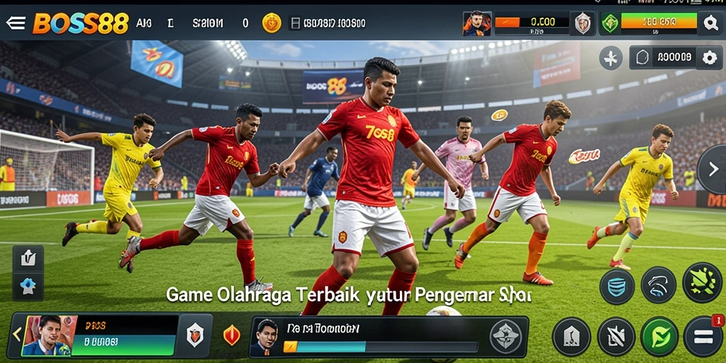 Tampilan gameplay yang mendebarkan dari BOS88 dalam action.