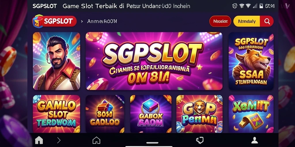 Tampilan menarik dari gameplay Slot SGPSLOT dengan grafis yang memukau.