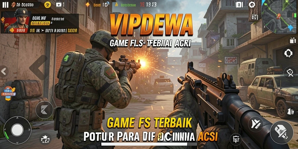 Tangkapan layar utama dari gameplay seru VIPDEWA.